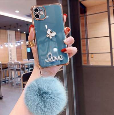 Funda Protectora de Silicona Suave con Bola Antichoque para Teléfono - Image 4