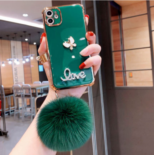 Funda Protectora de Silicona Suave con Bola Antichoque para Teléfono - Image 2