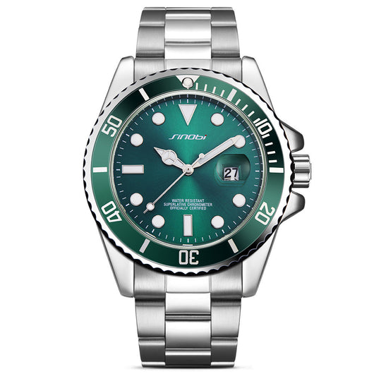 Reloj de Acero Inoxidable para Hombre con Esfera Luminosa y Resistencia al Agua - Image 3