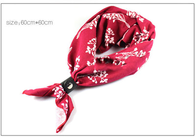 Pañuelo Cuadrado Grande Retro Unisex - Image 13