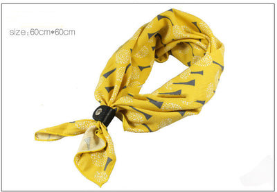 Pañuelo Cuadrado Grande Retro Unisex - Image 4