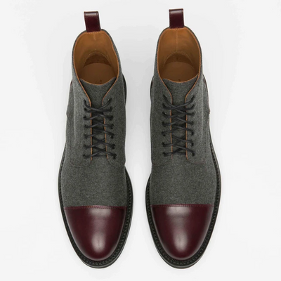 Botines de Cordones con Punta Redonda - Image 2