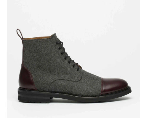 Botines de Cordones con Punta Redonda - Image 4