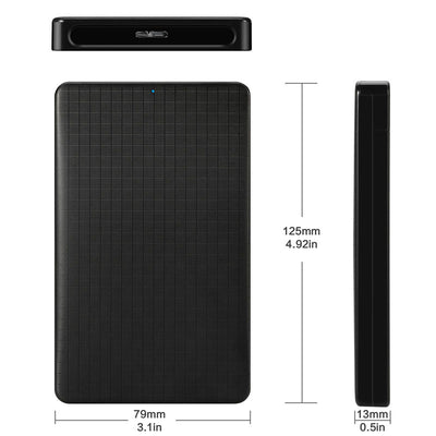 Caja Externa USB 3.0 para Disco Duro Móvil Diseño Profesional Patrón Geométrico - Image 2