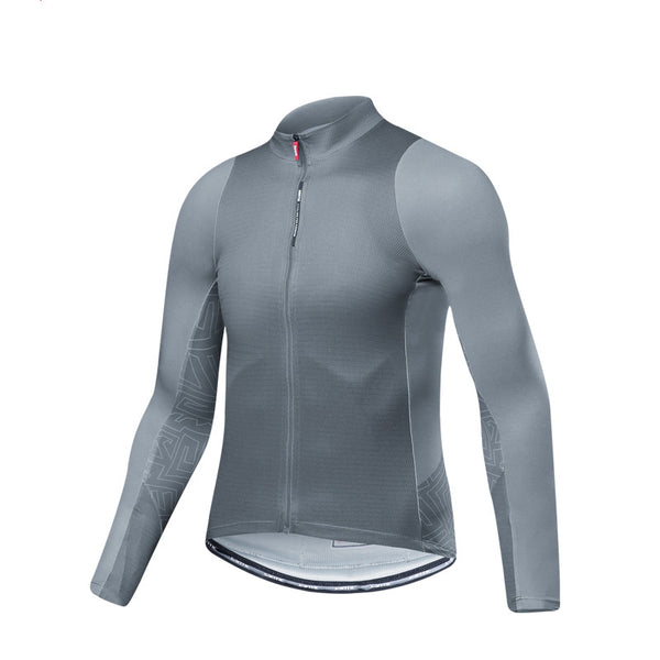 Maillot Ciclismo Manga Larga Anti-Fricción Primavera-Verano