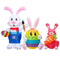 Conejo Blanco Inflable con Luces LED - Decoración Pascual para Exterior y Hogar