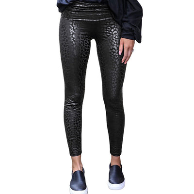 Leggings Ajustados de Cintura Alta Estilo Europeo y Americano para Mujer - Image 9