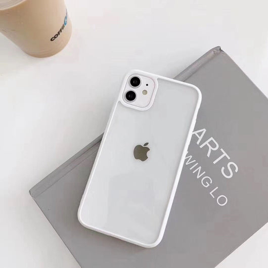 Funda iPhone Acrílica Bicolor con Diseño Cóncavo - Colores Candy - Image 15