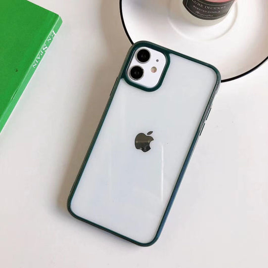 Funda iPhone Acrílica Bicolor con Diseño Cóncavo - Colores Candy - Image 14