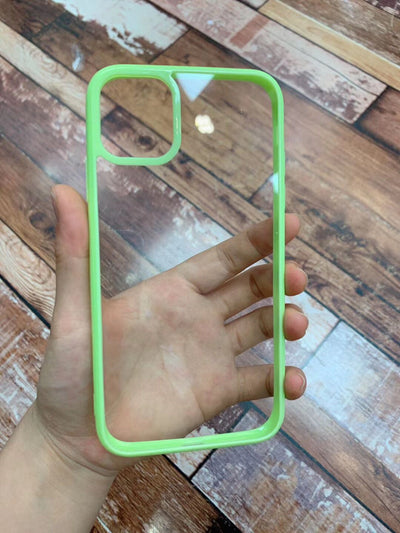 Funda iPhone Acrílica Bicolor con Diseño Cóncavo - Colores Candy - Image 10