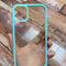 Concave IPhone Case Candy Color Acrylic 1 Blue Iphone 11Pro Max