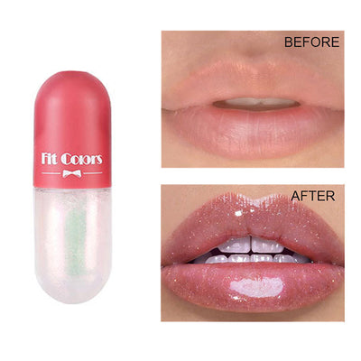 Brillo Labial Hidratante en Cápsula Mini Transparente - Image 2
