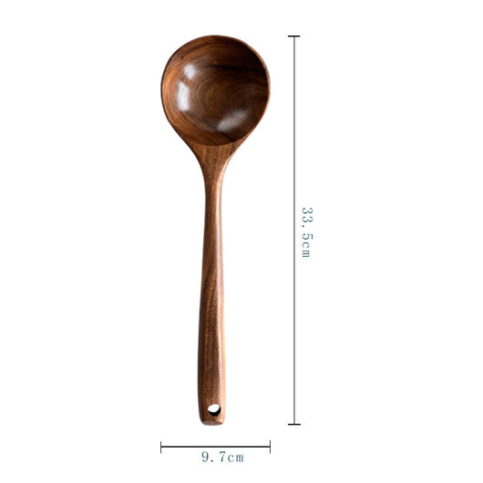 Set de Utensilios de Cocina en Madera de Acacia - Image 15