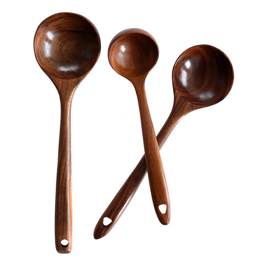 Set de Utensilios de Cocina en Madera de Acacia - Image 2
