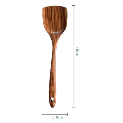 Set de Utensilios de Cocina en Madera de Acacia - Image 6