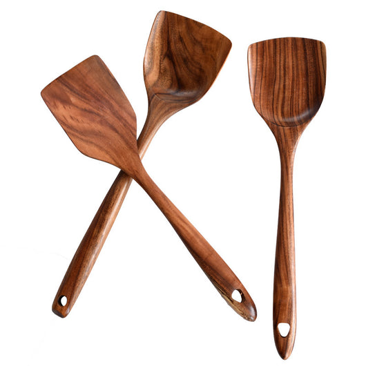 Set de Utensilios de Cocina en Madera de Acacia - Image 10