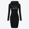 Sudadera Larga Mujer Otoño Invierno - Vestido Hoodie Manga Larga