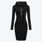 Sudadera Vestido Larga para Mujer - Abrigo Cómodo Otoño Invierno