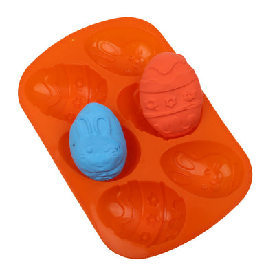 Molde de Silicona Forma Huevo Pascua para Chocolate, Gomitas y Fondant - Image 3