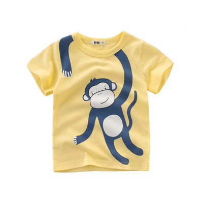 Camiseta de Manga Corta para Niños - Moda Infantil de Marca - Image 2