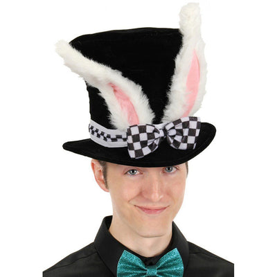 Diadema de Orejas de Conejo en Terciopelo - Accesorios de Disfraz para Pascua y Fiestas - Image 4