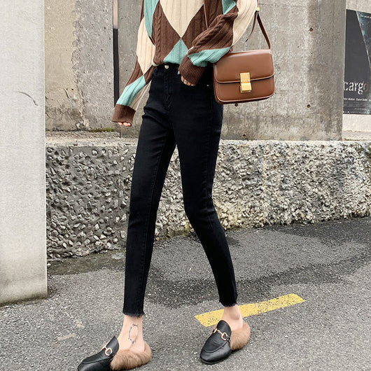 Jeans Levantacola Cintura Alta Elásticos para Mujer - Image 16