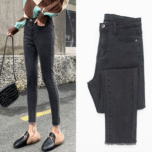 Jeans Levantacola Cintura Alta Elásticos para Mujer - Image 15