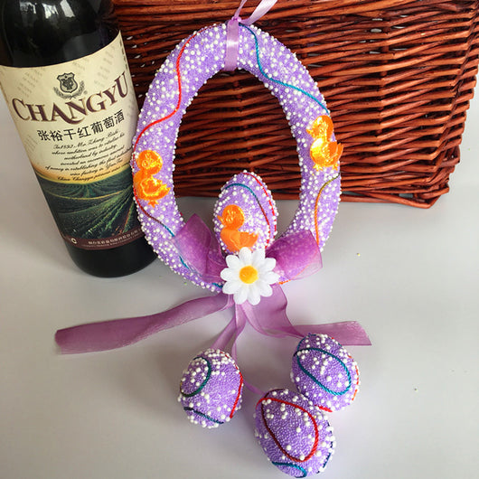 Kit de Decoración de Huevos de Pascua DIY con Anillo Conejo para Familia - Image 6