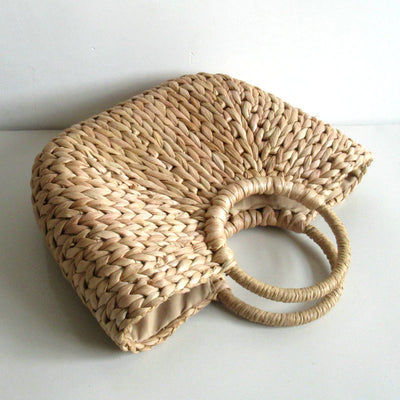Canasta Tejida de Bambú Ovalada para Huevos, Frutas y Panes - Image 7