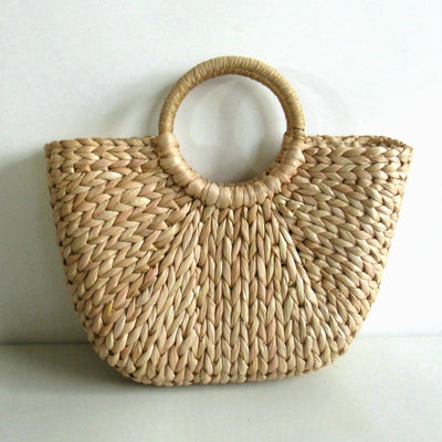 Canasta Tejida de Bambú Ovalada para Huevos, Frutas y Panes - Image 5