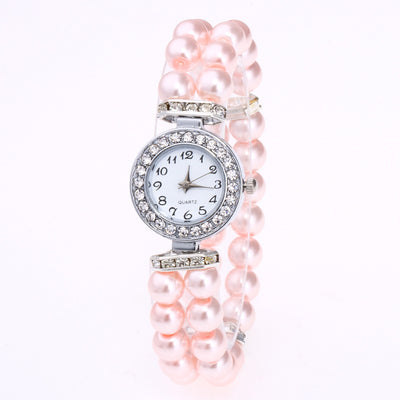 Reloj de Pulsera Cuarzo con Perlas para Hombre y Mujer - Image 2
