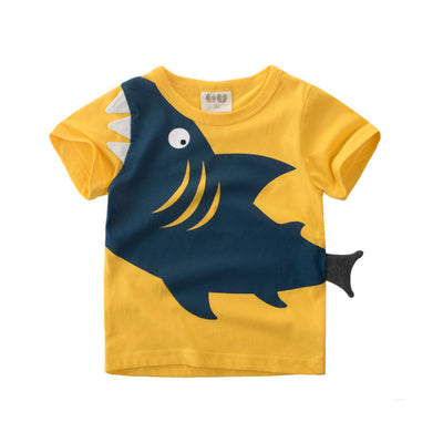 Camiseta de Algodón para Niño - Manga Corta Fresca y Cómoda - Image 4