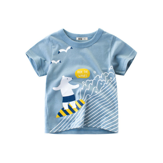 Camiseta de Algodón para Niño - Manga Corta Fresca y Cómoda - Image 3