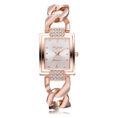 Reloj de Pulsera Elegante con Estilo Trendy