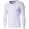 Men's Slim Fit Crew Neck Long Sleeve T-Shirt