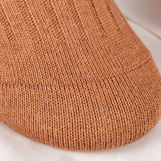 Calcetines Infantiles de Color Sólido Cómodos Antideslizantes - Image 11