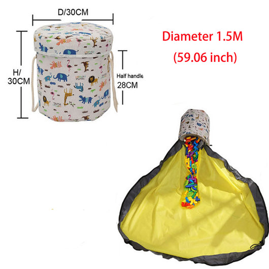 Bolsa Organizadora de Juguetes Portátil para Niños - Image 10