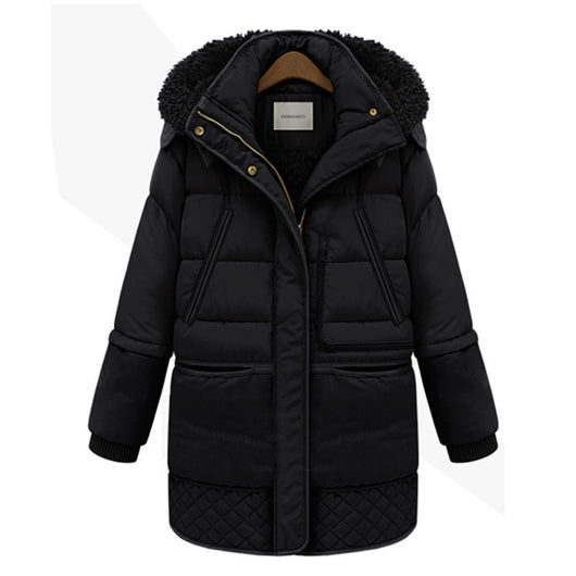 Abrigo de Lana de Cordero Coreano Chic para Invierno - Image 6