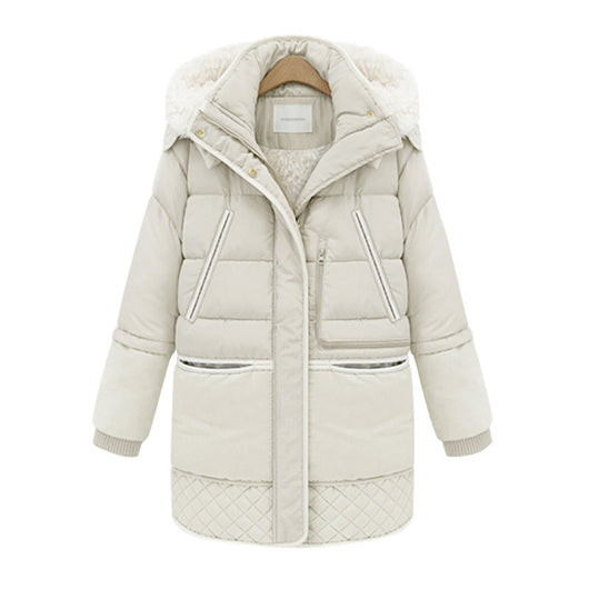 Abrigo de Lana de Cordero Coreano Chic para Invierno - Image 7