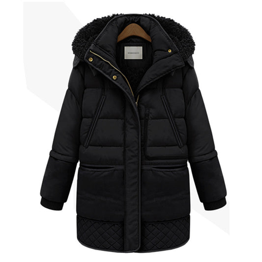 Abrigo de Lana de Cordero Coreano Chic para Invierno - Image 2