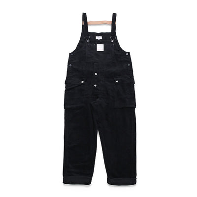 Overoles Siamese de Pana Lavada para Hombre - Corte Holgado - Image 9