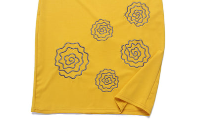 Conjunto de Falda y Chaleco Bordado con Blusa de Encaje - Image 46