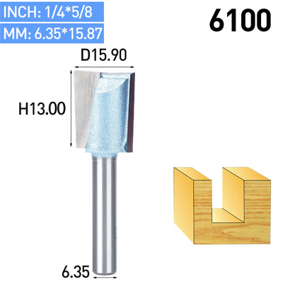 Fresa de Punta Clara para Fresadora CNC - Broca de Corte Recto de Precisión - Image 3
