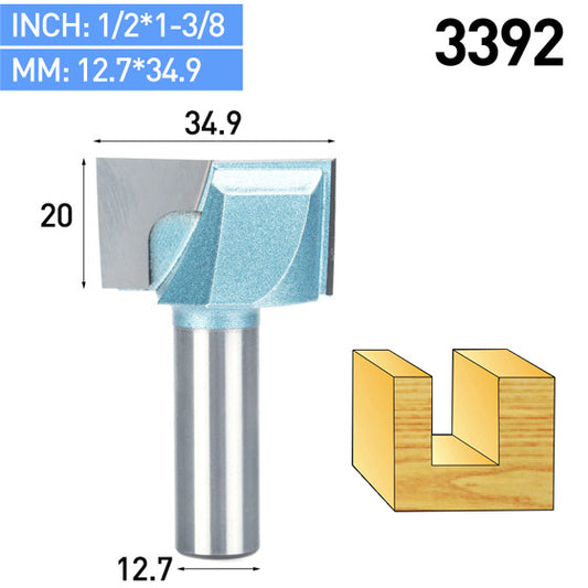 Fresa de Punta Clara para Fresadora CNC - Broca de Corte Recto de Precisión - Image 2