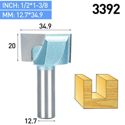 Fresa de Punta Clara para Fresadora CNC - Broca de Corte Recto de Precisión - Image 2
