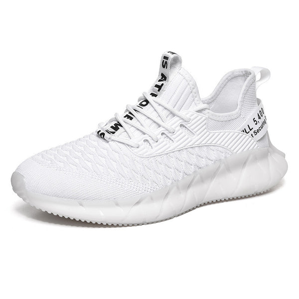 Zapatillas Deportivas Tejidas Volantes para Hombre Talla Grande - Image 3