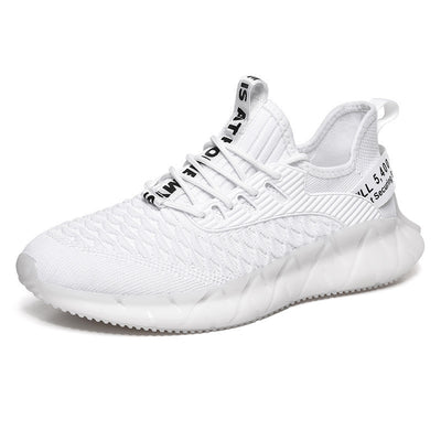 Zapatillas Deportivas Tejidas Volantes para Hombre Talla Grande - Image 3