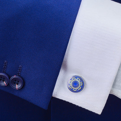 Gemelos para Puños Franceses Savas - Diseño Redondo Clásico - Image 12