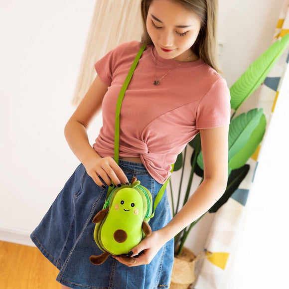 Billetera Infantil Mensajero con Diseño de Frutas