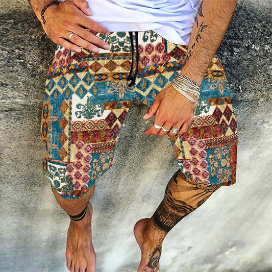 Pantalones Cortos Holgados con Cordones
